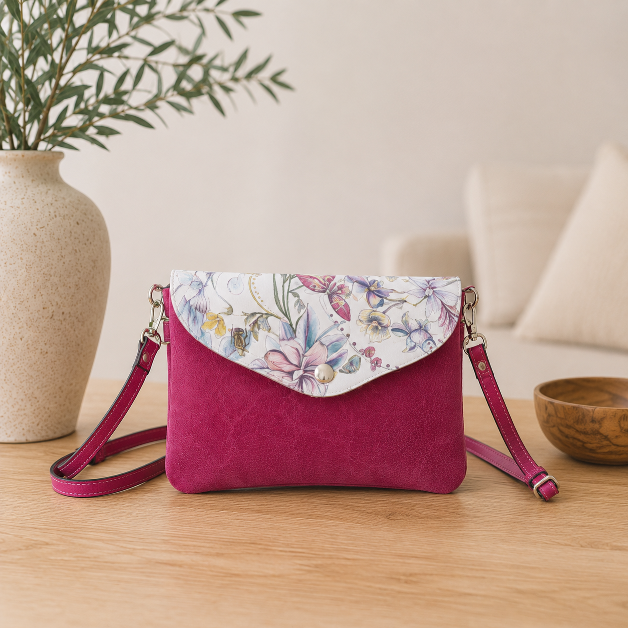Sac bandoulière en cuir