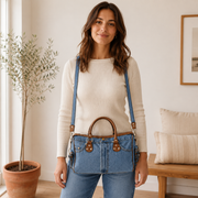 Sac à main en jean