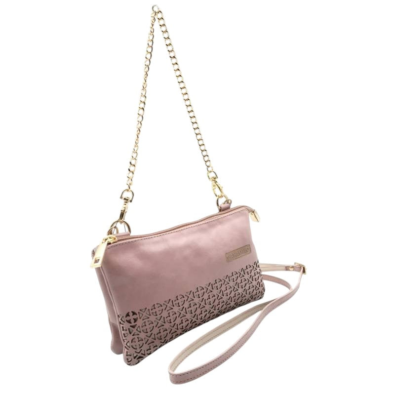 Sac en cuir "nude"
