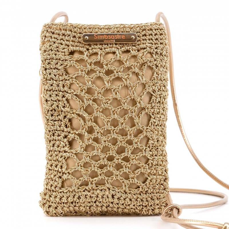 Porte téléphone Beige