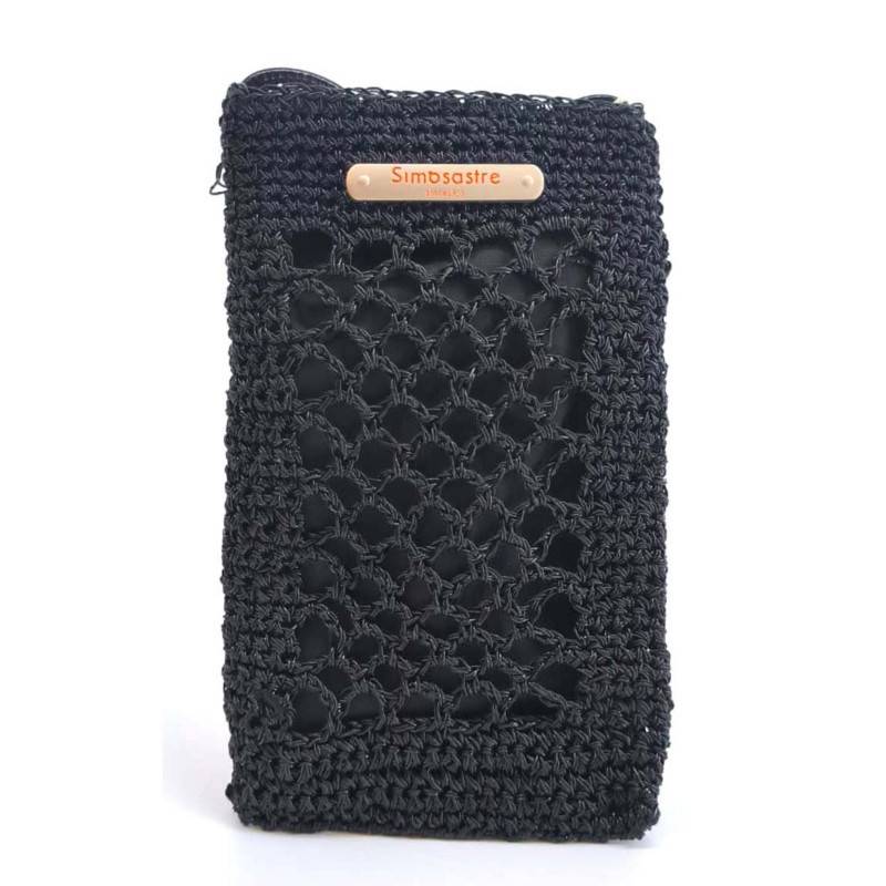 Porte téléphone Noir