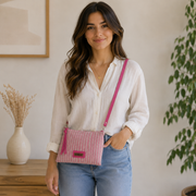 Sac à main fuchsia