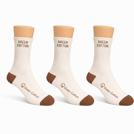 Lot de 3 Chaussettes Longue Marron