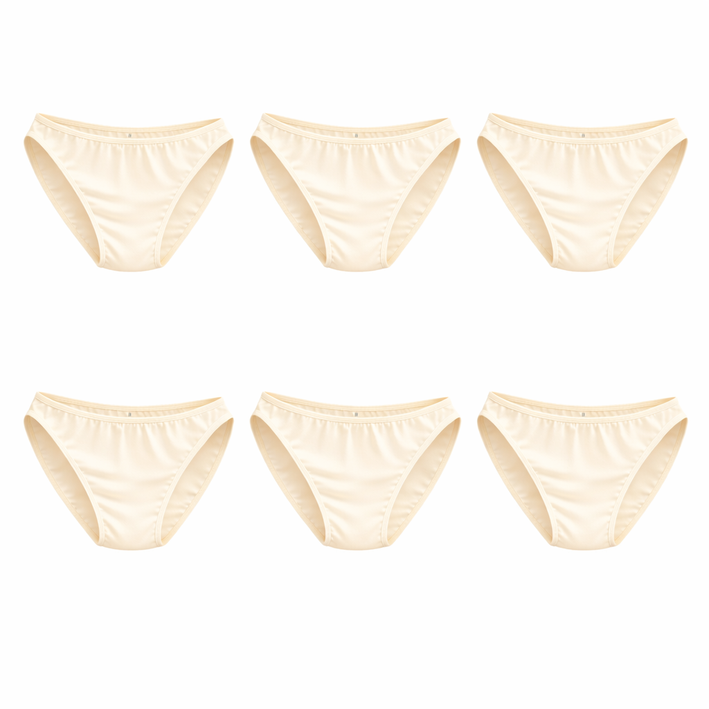 Lot de 6 culottes Femme Bikini