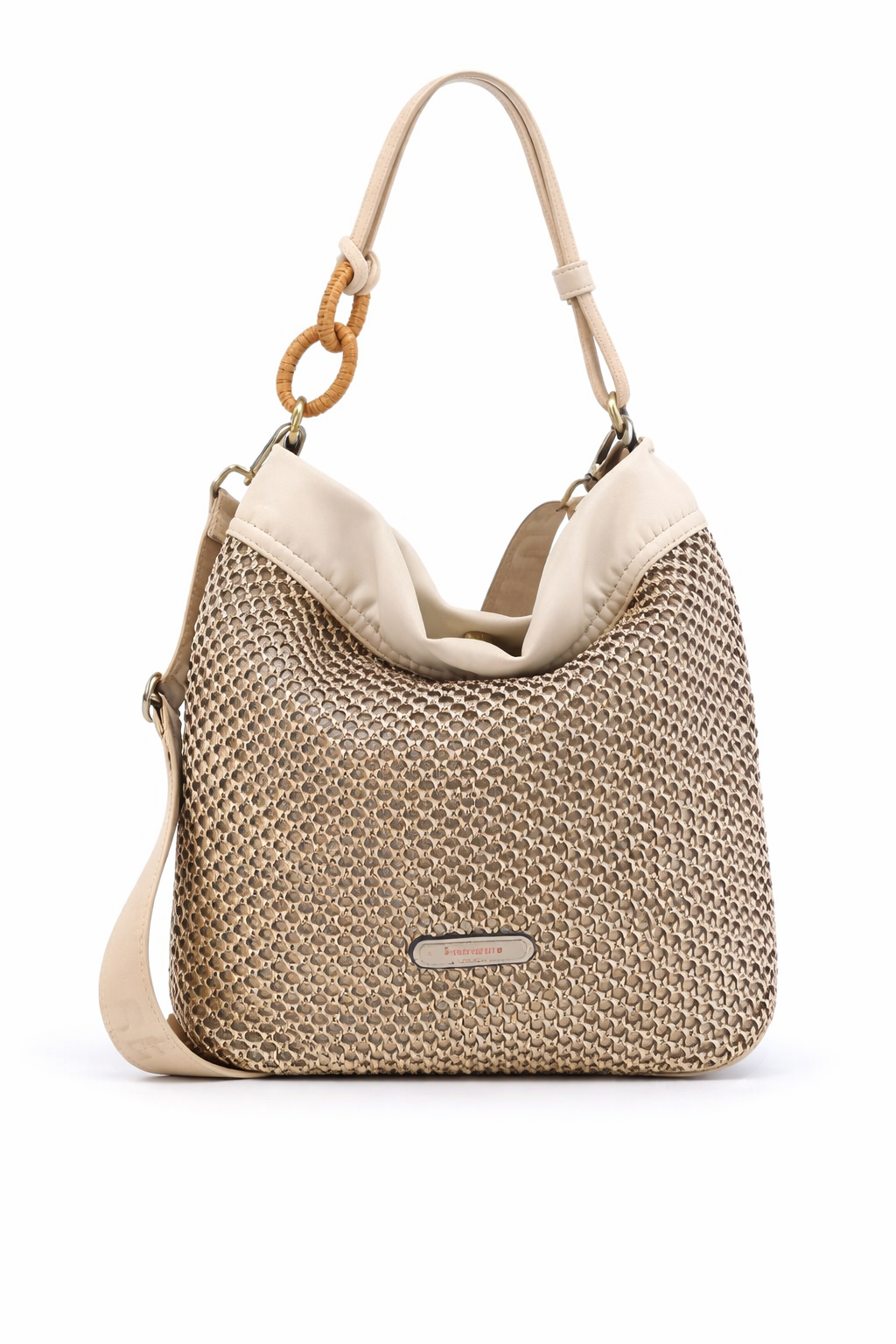 Sac à main beige