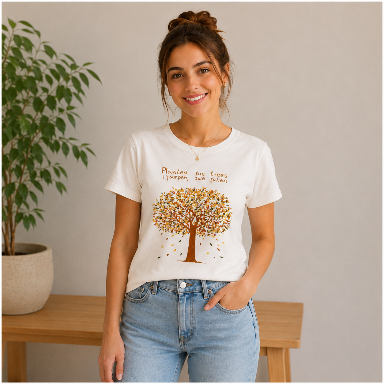T-shirt Adulte Arbre