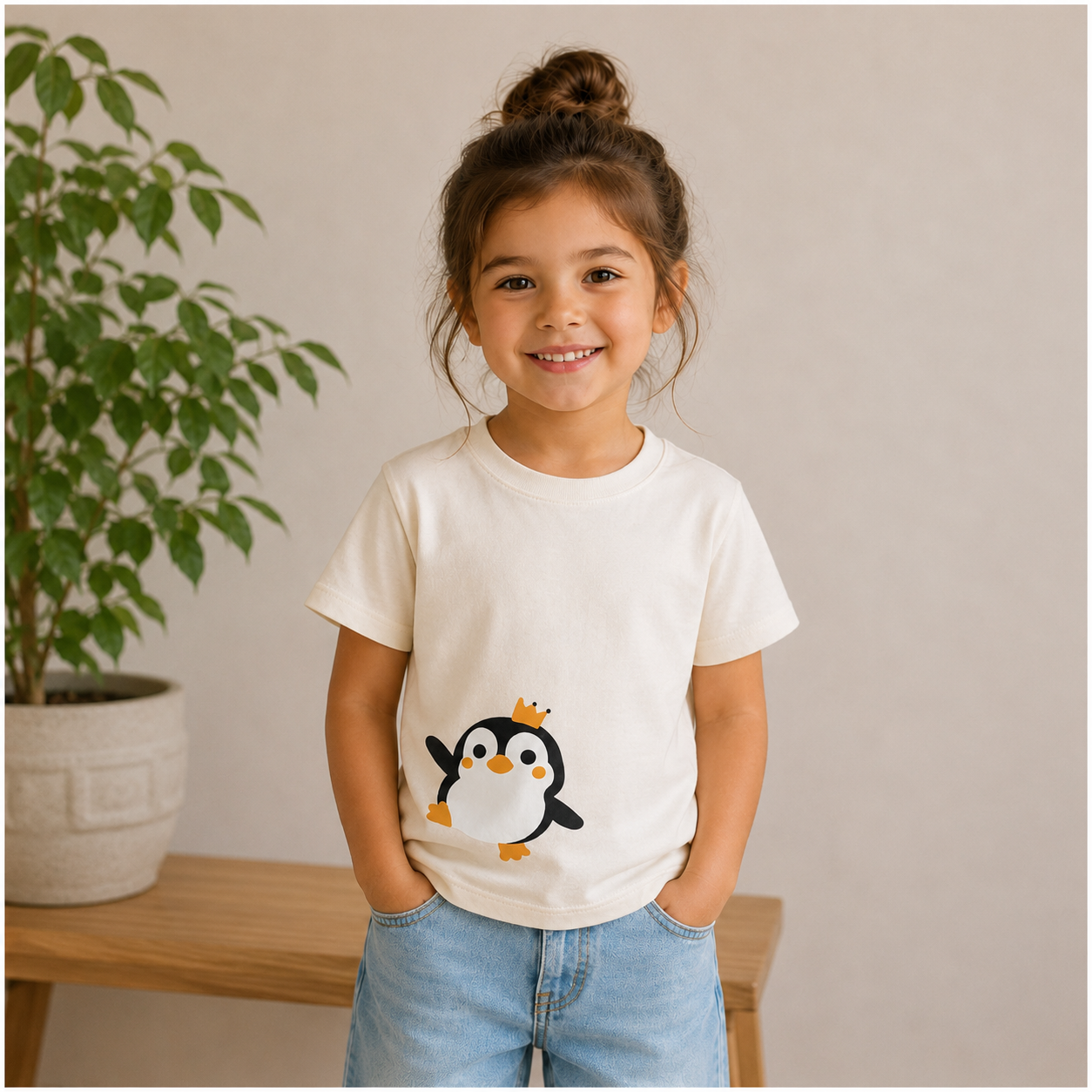T-shirt Pingouin Enfants