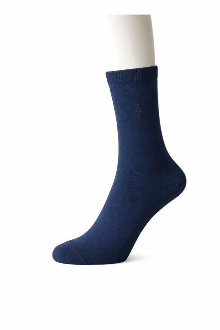 Chaussettes fines Bleu Navy longues