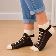 Chaussettes Canvas Marron Adulte