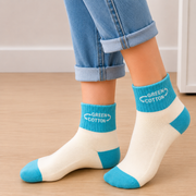 Chaussettes moyennes Turquoise