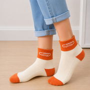 Chaussettes moyennes Orange