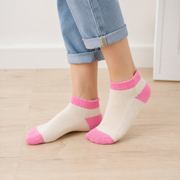 Chaussettes courtes couleur Rose