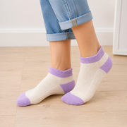 Chaussettes courtes couleur Violet