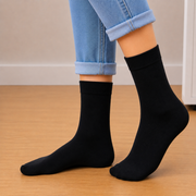 Chaussettes fines longues Noir