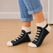 Chaussettes Canvas Gris Foncé Adulte