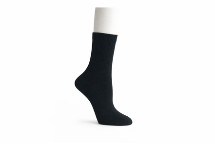 Chaussettes fines Noir Longue