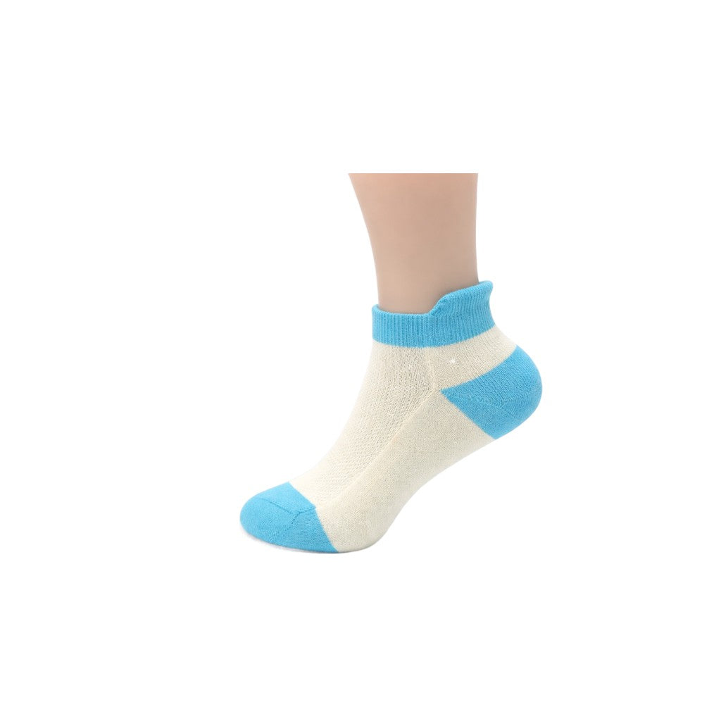 Chaussettes courtes couleur Turquoise