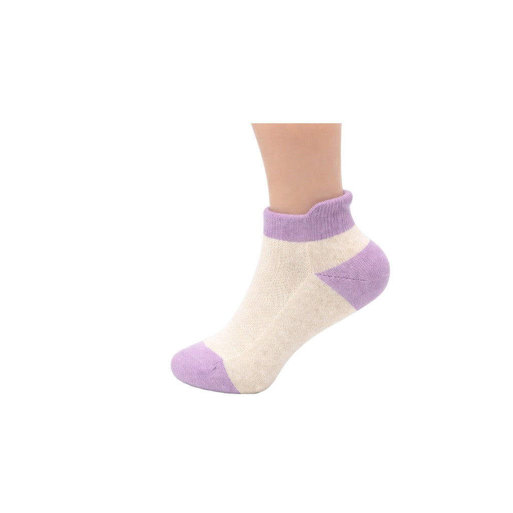 Chaussettes courtes couleur Violet