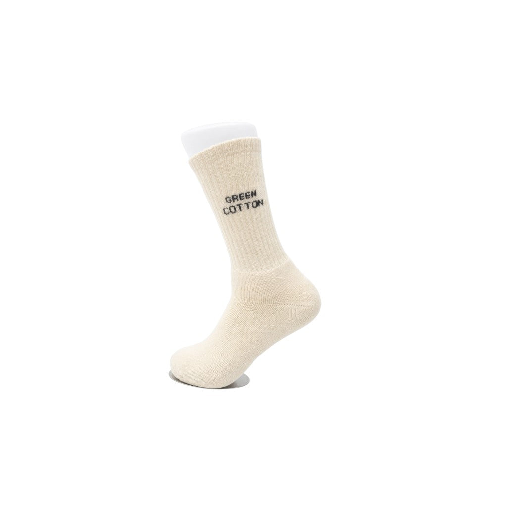 Chaussettes longues Crème