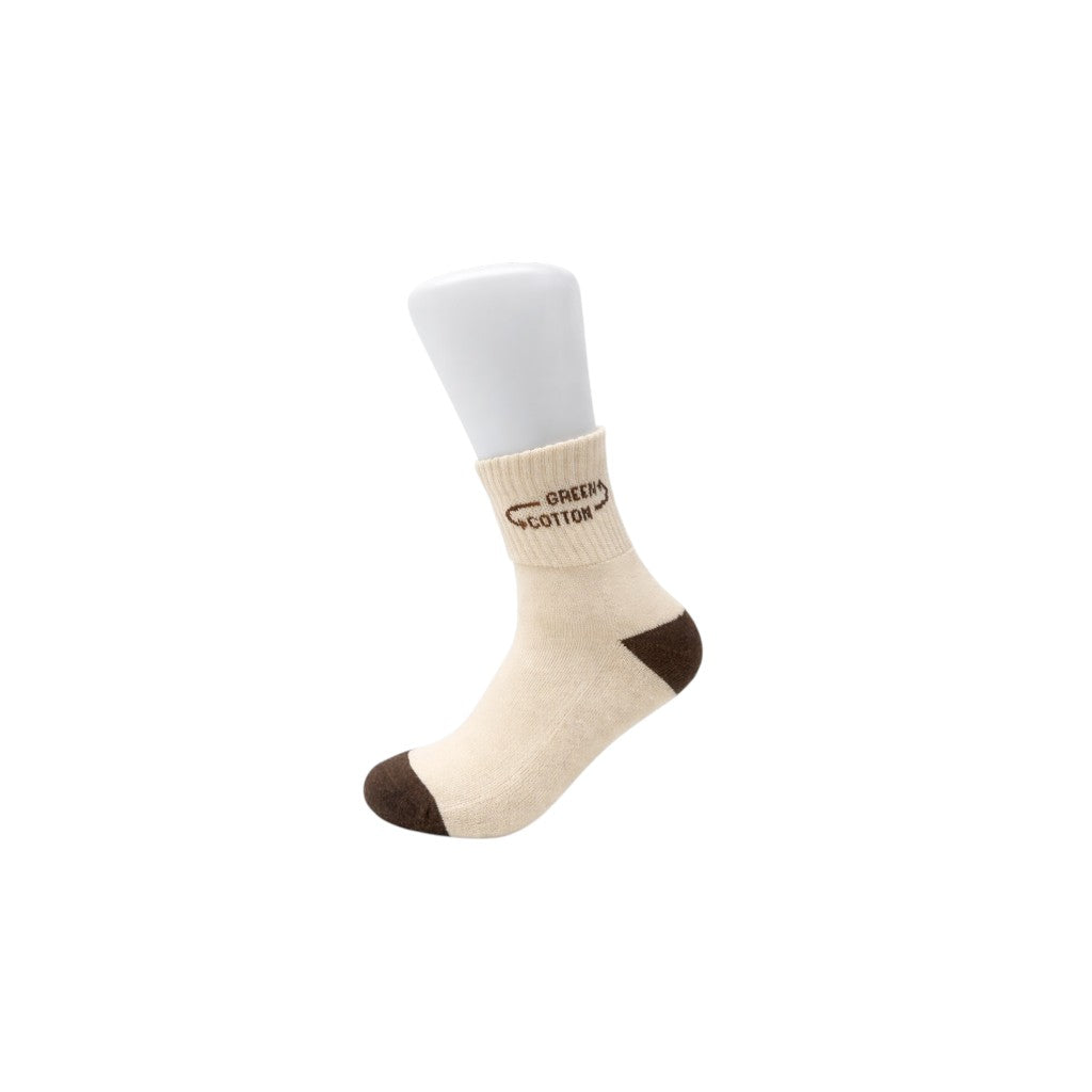 Chaussettes moyennes Marron