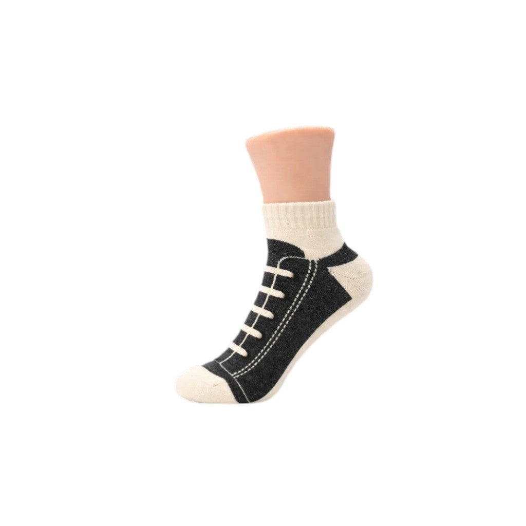 Chaussettes Canvas Gris Foncé Adulte