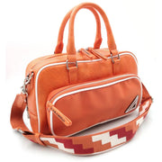 Sac en cuir orange