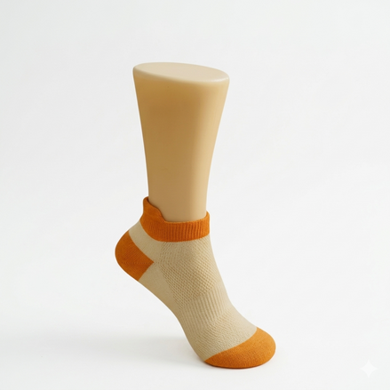 Chaussettes Courtes Orange