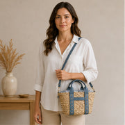 Sac à main bleu