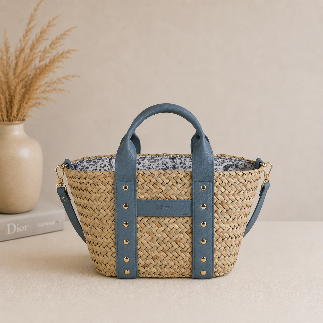 Sac à main bleu