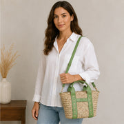 Sac à main vert