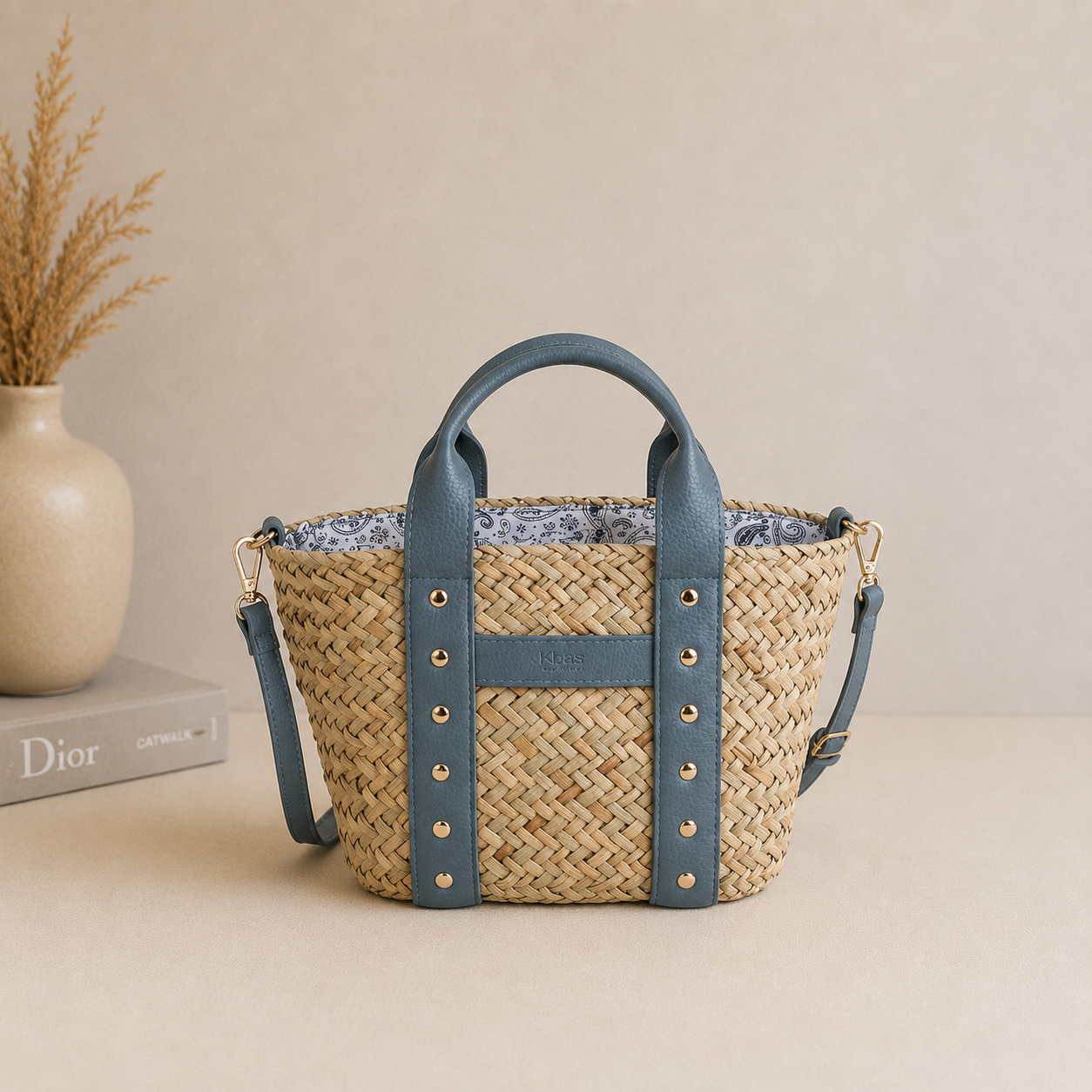 Sac à main bleu