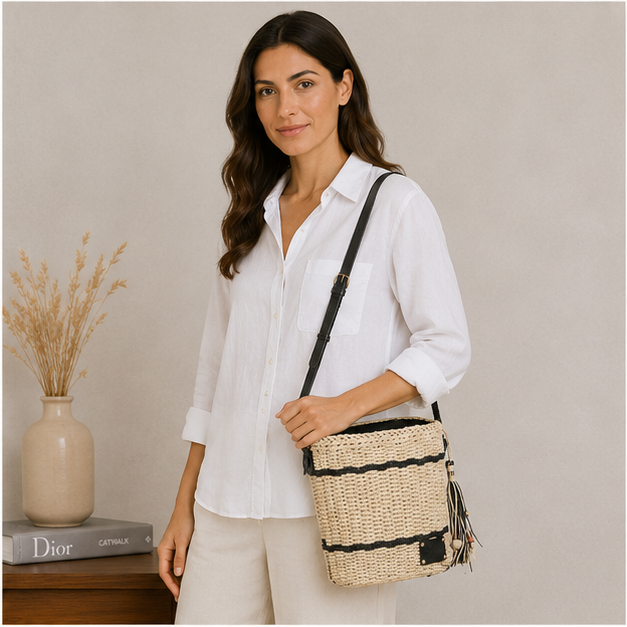 Sac bandoulière noir