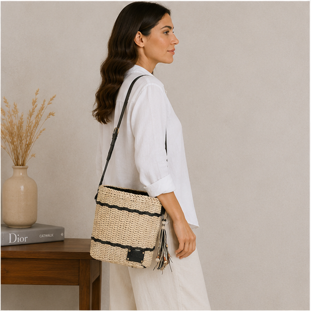 Sac bandoulière noir
