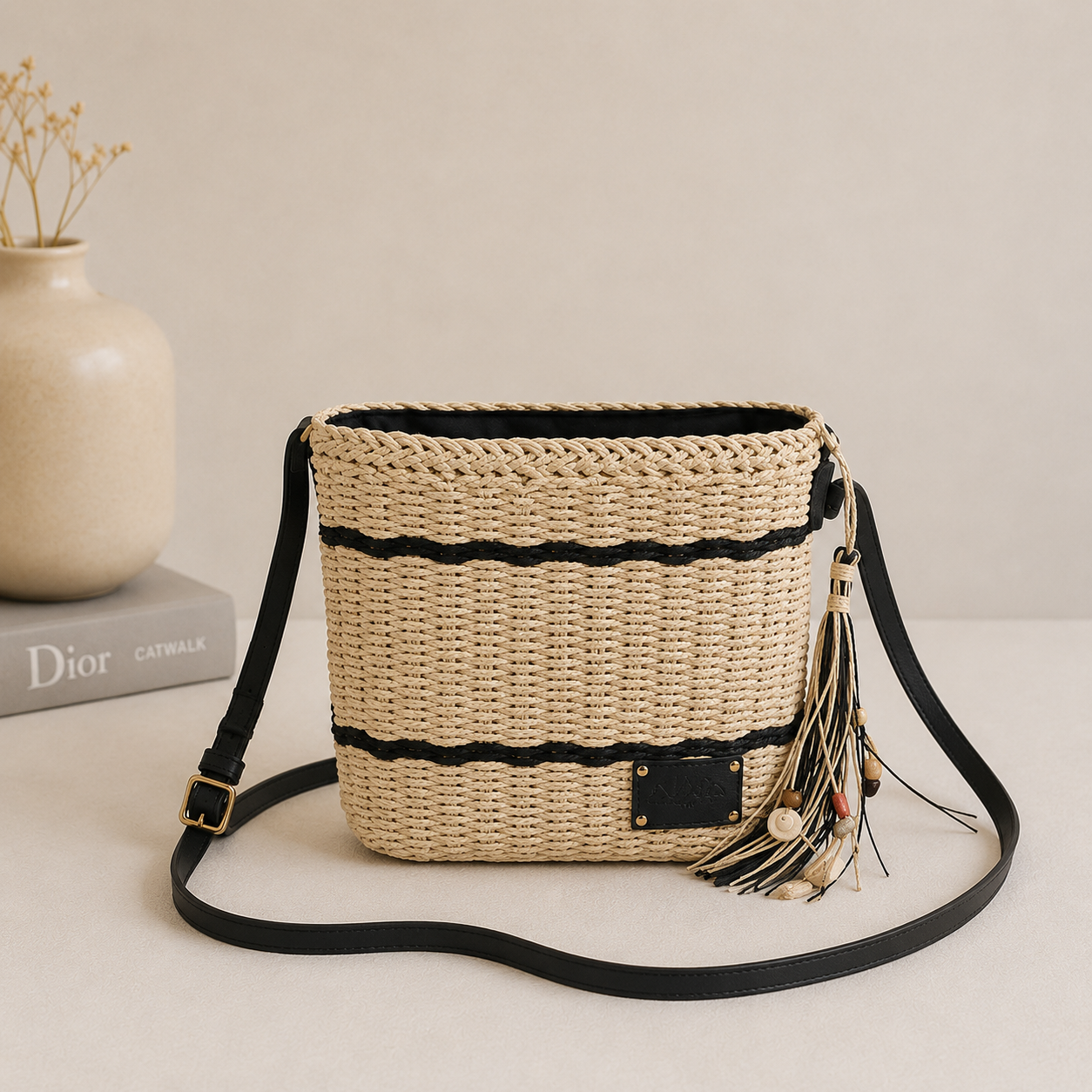 Sac bandoulière noir
