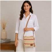 Sac bandoulière rouge