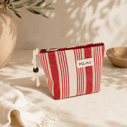 Pochette coton rouge
