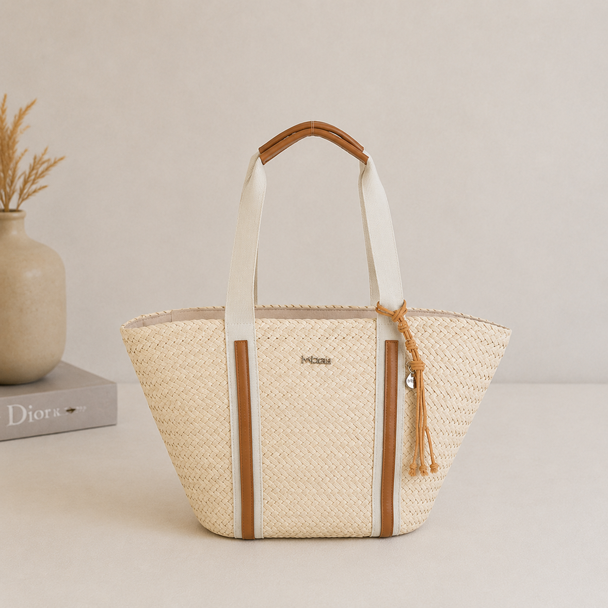 Sac cabas marron