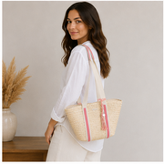 Sac cabas rose