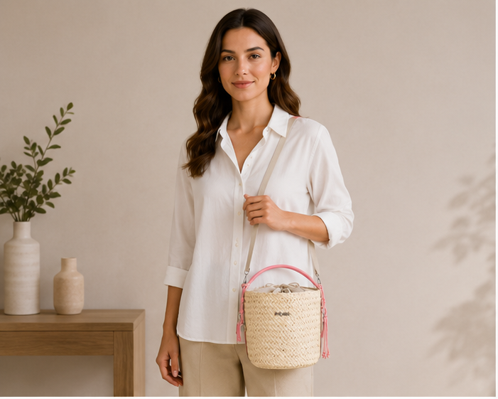 Sac à main rose