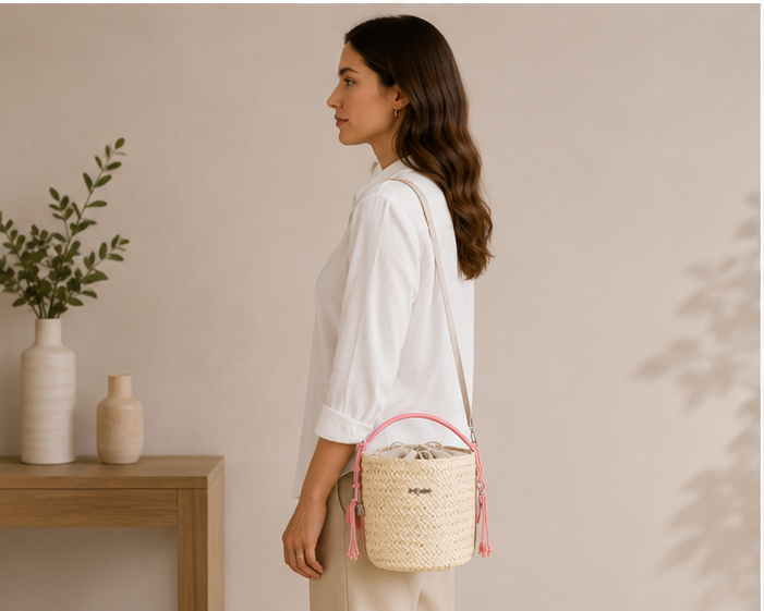 Sac à main rose