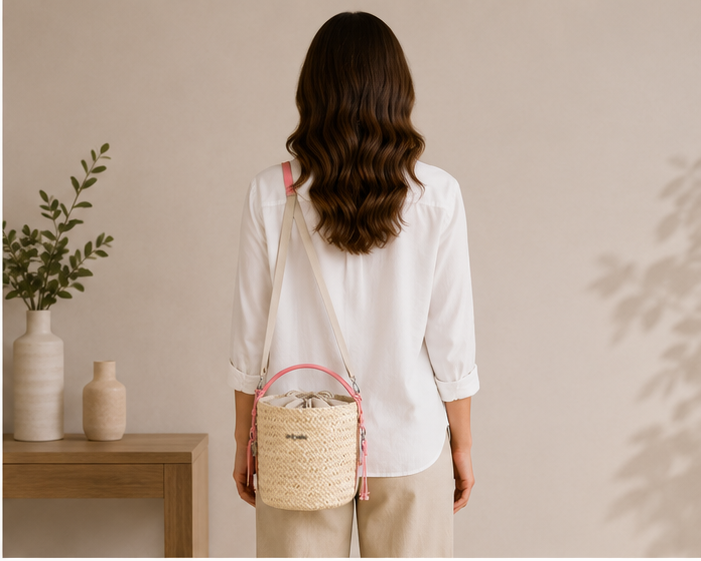 Sac à main rose
