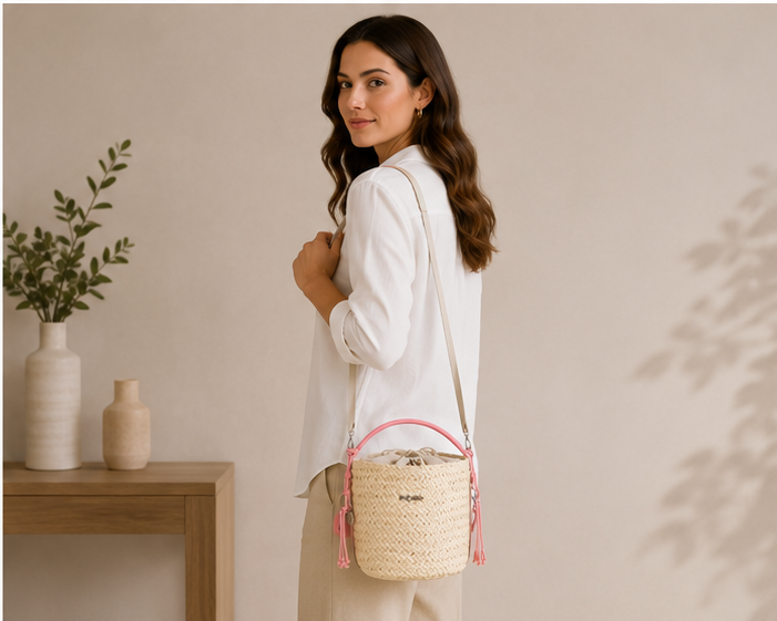 Sac à main rose