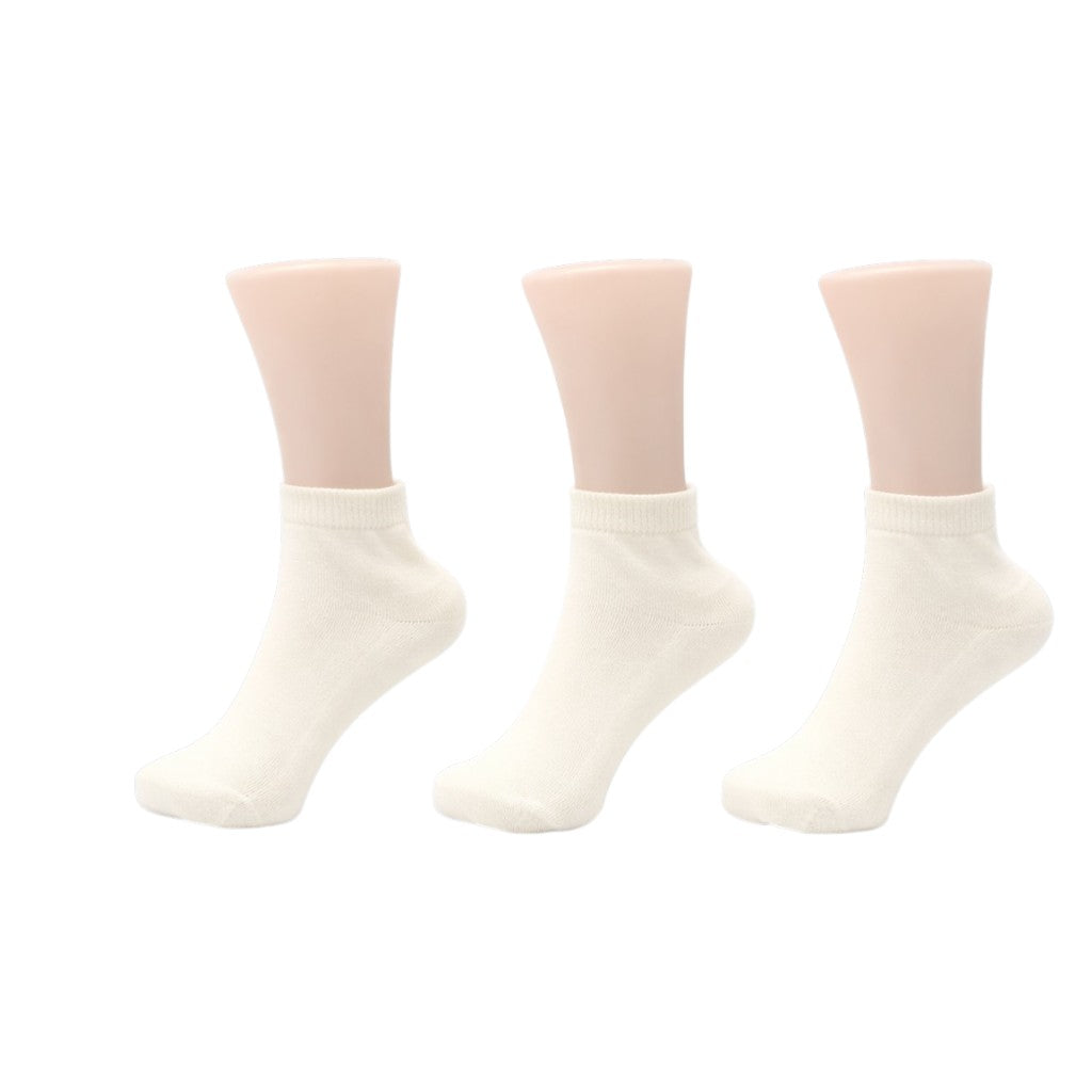 Chaussettes courtes couleur Naturel
