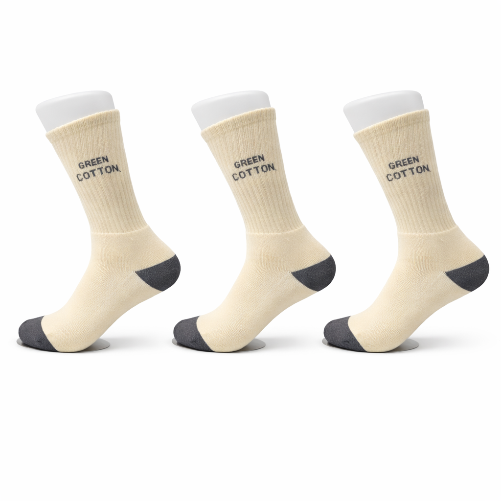 Lot de 3 paires de chaussettes longues Gris foncé