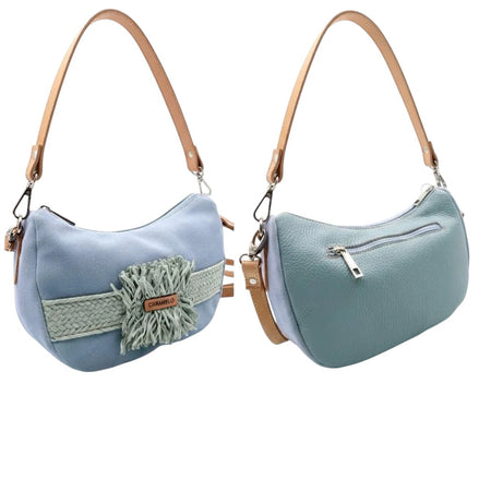 Sac à main bleu ciel