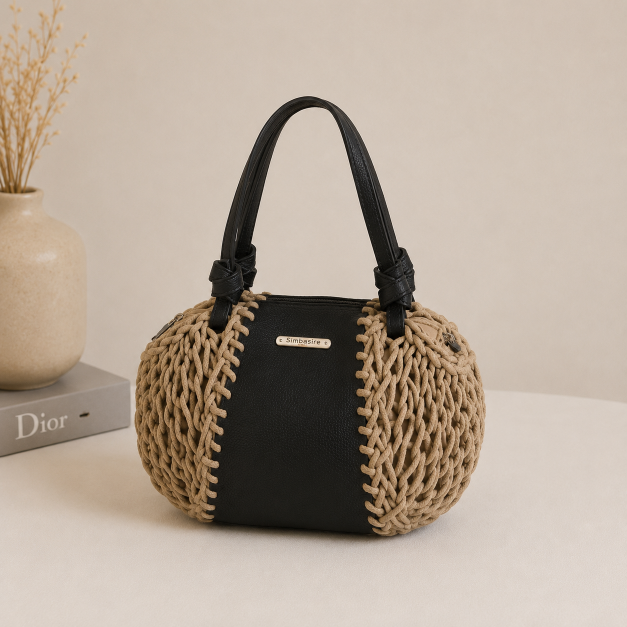 Sac à main corde naturelle