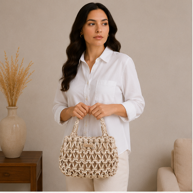 Sac à main corde