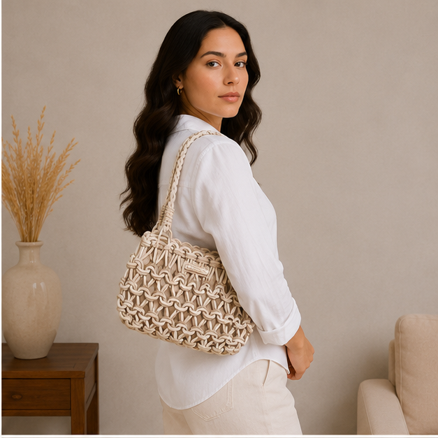Sac à main corde