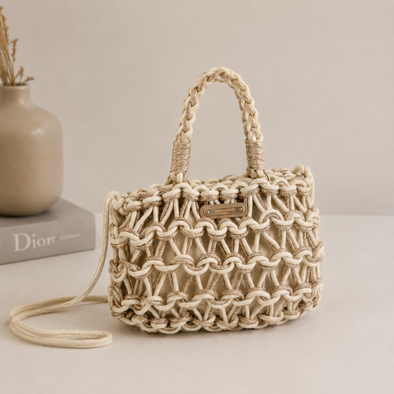 Sac à main corde