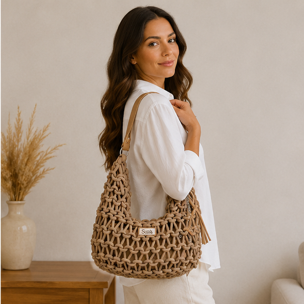 Sac à main original naturel